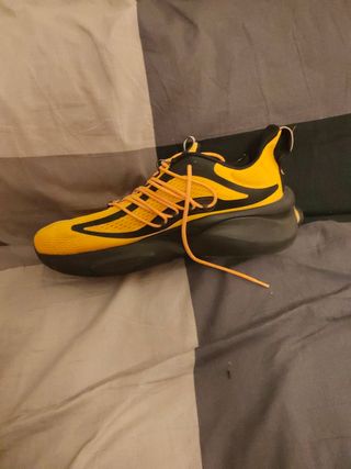 Zapatilla Adidas Adizero Running Amarillo Negra