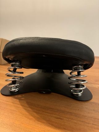 Asiento muelles Harley Davidson negro