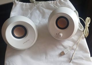 Altavoces Creative Pebble 2.0 Blancos