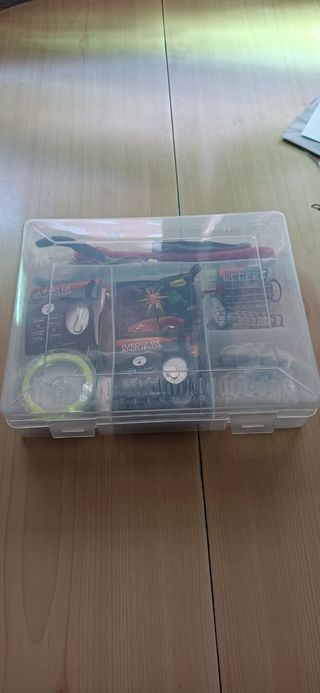 Lote Accesorios Pesca: Flotadores, Plomos, Anzuelo