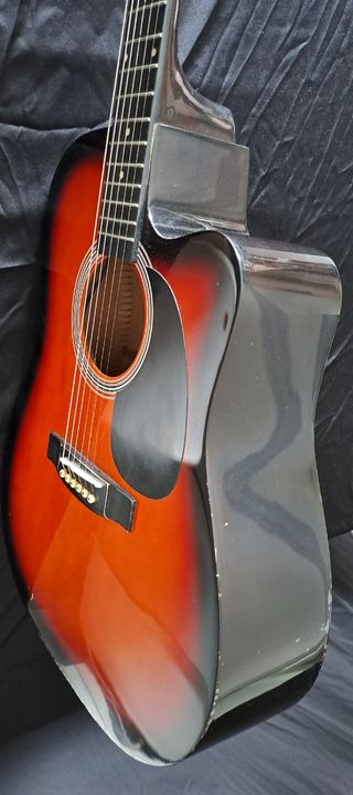 Guitarra electroacústica Stagg SW203CE-V5