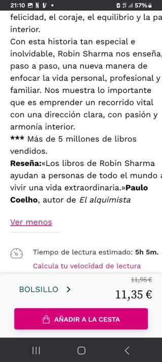 El Monje Que Vendio Su Ferrari (Best Selle) (Sp...