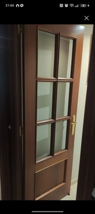 Puertas de madera maciza