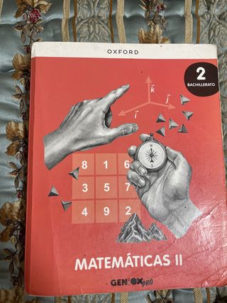 Matemáticas II 2º Bachillerato. Libro del estud...