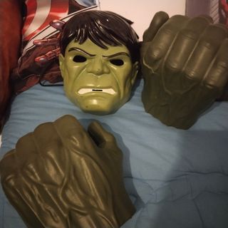 Disfraz Thanos: Máscara y Guantelete