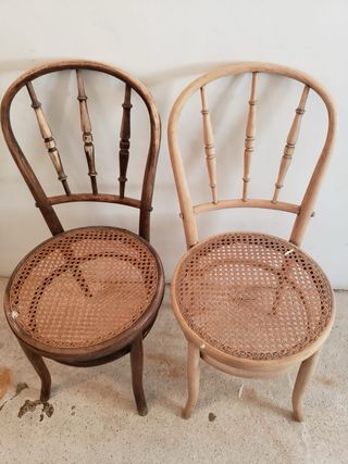 Conjunto 4 + 1 Sillas estilo Tonet o clásico