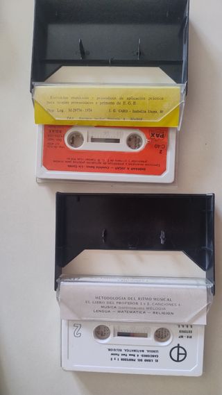 Cinta Cassette Educación Musical Infantil