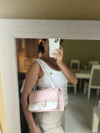 Bolso de Hombro  Rosa