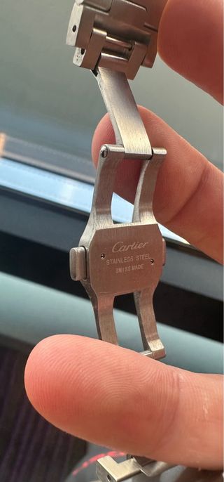 Mod Cartier Santos automático 