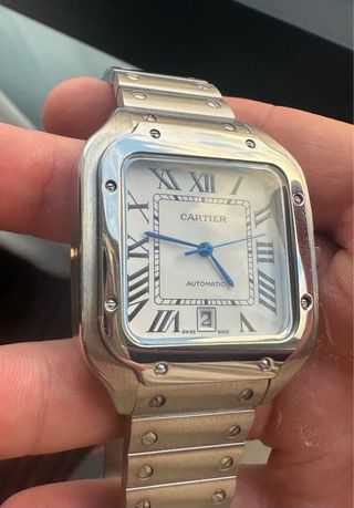Mod Cartier Santos automático 
