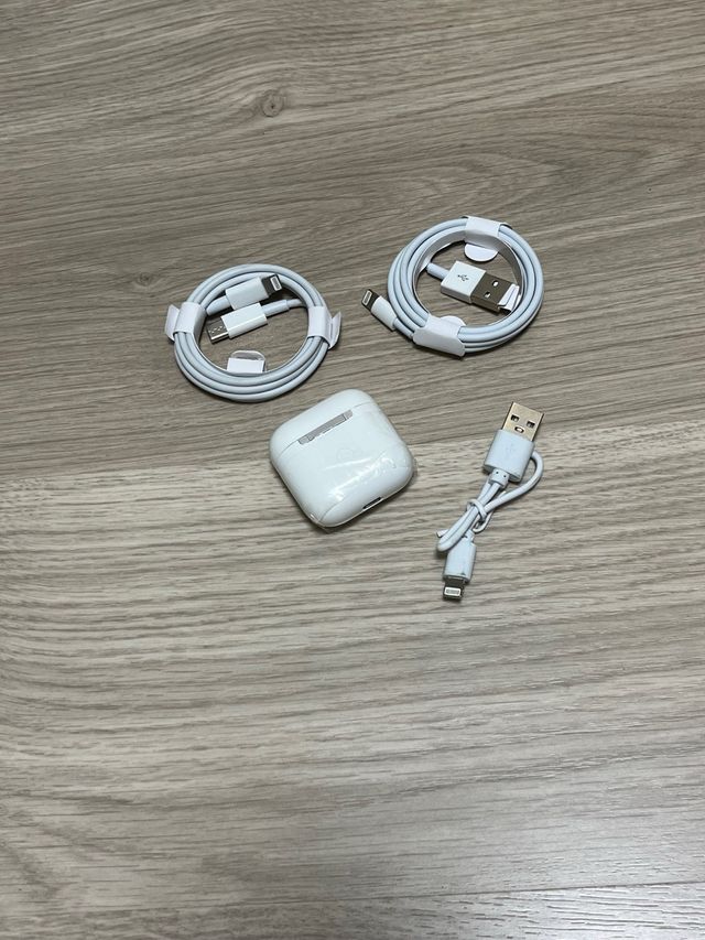 Auriculares Blancos x3 Cables