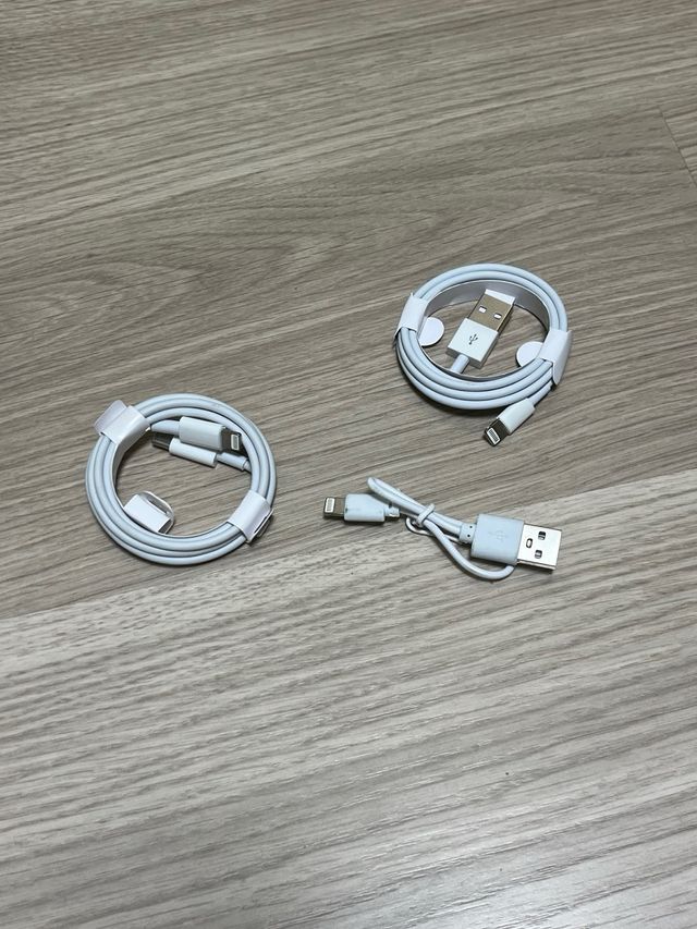 Auriculares Blancos x3 Cables