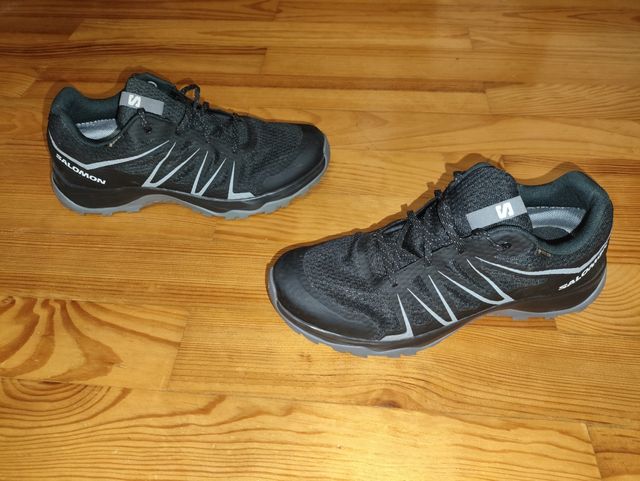 Zapatillas Salomon Gore-Tex Negras/Grises