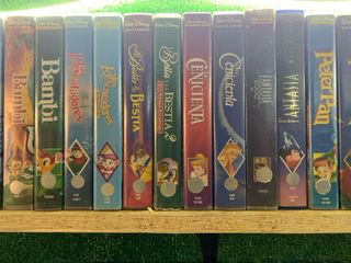 Cintas VHS Disney Clásicos Originales