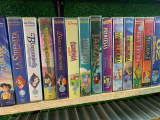 Cintas VHS Disney Clásicos Originales