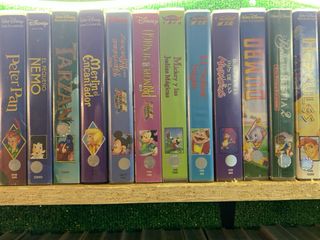 Cintas VHS Disney Clásicos Originales