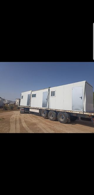 Oficina modular para obra
