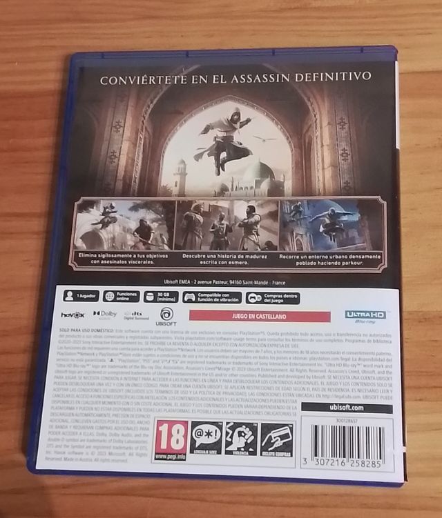 Assassin's Creed Mirage PS5