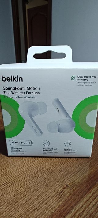 Auriculares Belkin Soundform Motion Blancos