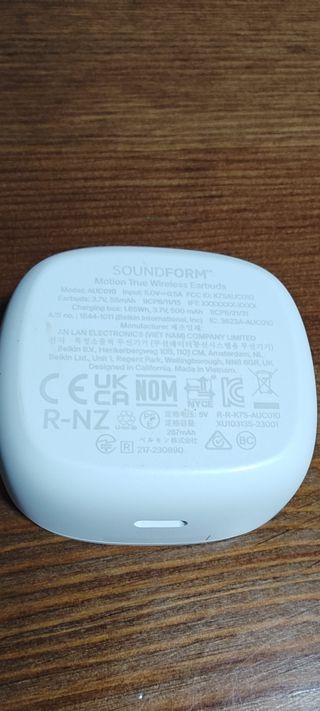 Auriculares Belkin Soundform Motion Blancos