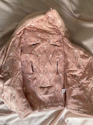 Saco Cuco Paz Bebé Rosa