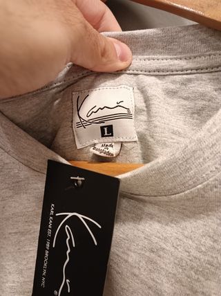 Camiseta Karl Kani Gris Talla L