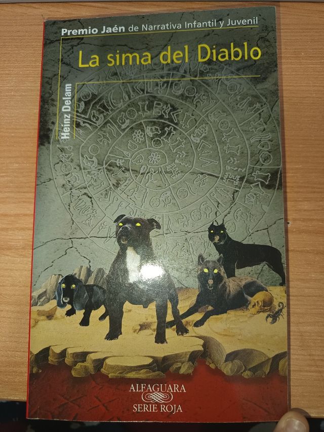 Libro lectura La sima del Diablo.