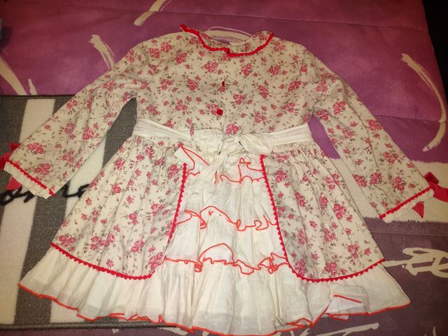 Vestido Dolce Petit Niña Talla 6