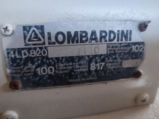 Dumper Tecnocar con motor Lombardini