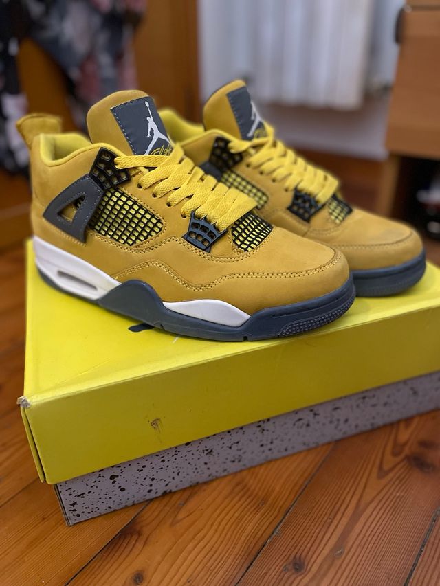 Jordan 4 Giallo Grigio Ottime Condizioni