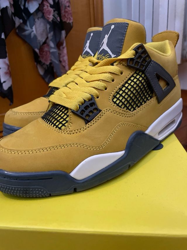 Jordan 4 Giallo Grigio Ottime Condizioni