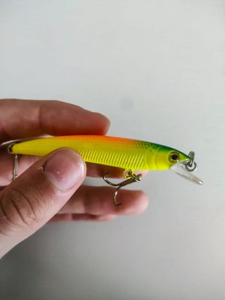 Lote 2 señuelos pesca spinning

