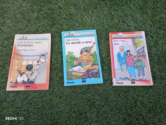 Lote 3 Libros El Barco de Vapor SM