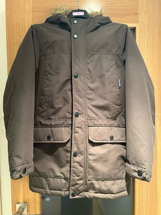 Abrigo Jack & Jones niño marrón Talla 164 cm