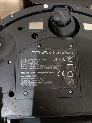 💰 - Cecotec Robot aspirador Conga 2499 Ultra X-Tre