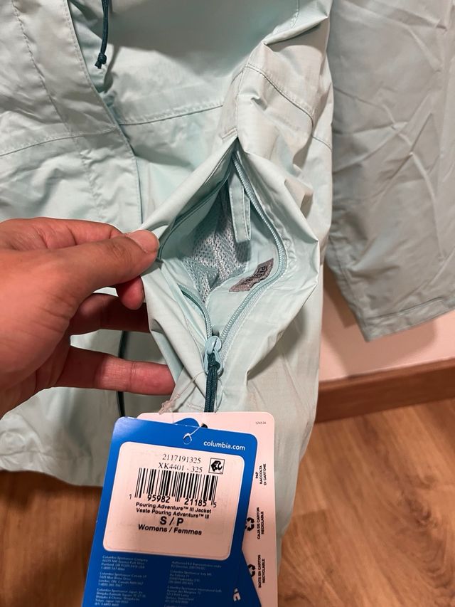 Chubasquero Columbia Mujer Talla S