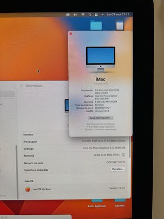 iMac 2017 Apple Gris/Plata