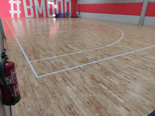 Tarima deportiva de madera