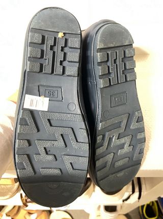 Botas de agua niño azul