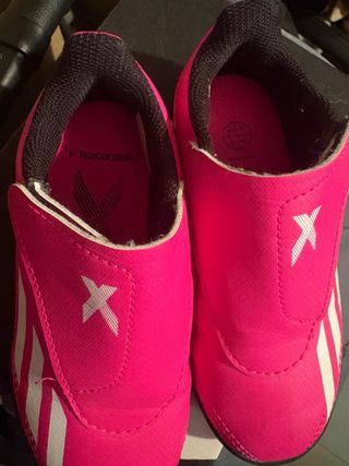 Zapatillas Adidas Fútbol Sala Niño Rosa