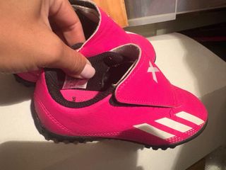 Zapatillas Adidas Fútbol Sala Niño Rosa