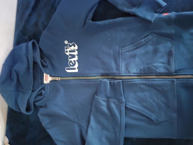 Sudadera Levi's azul chico talla 12A