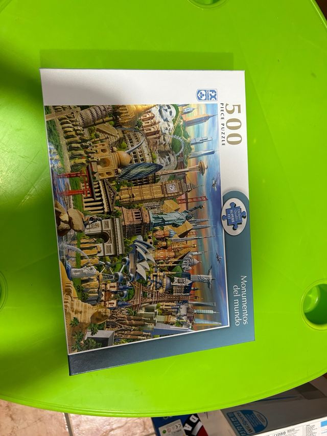 Puzzle 500 piezas Monumentos del Mundo