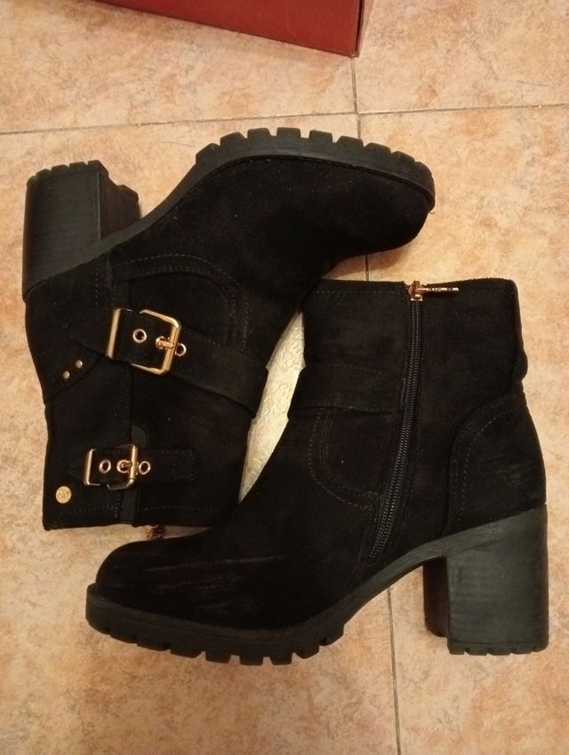 Botines Xti Basic Negros Talla 38