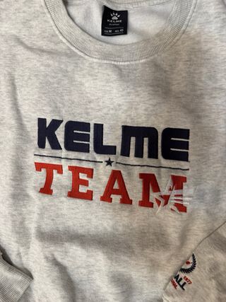 Conjunto Chándal Kelme Gris y Azul