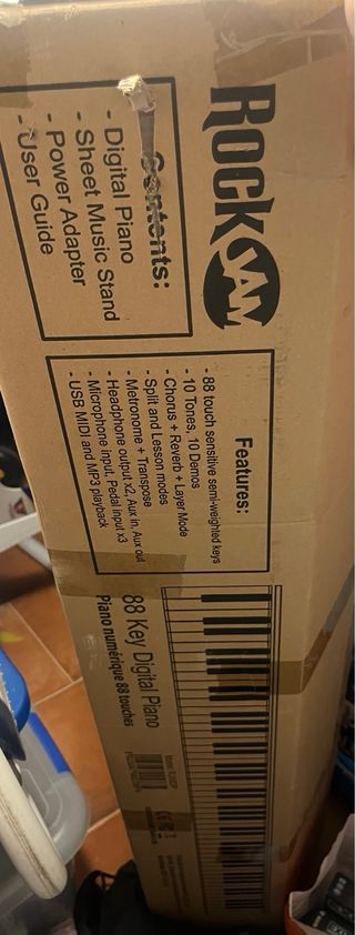 Piano RockJam 88 teclas