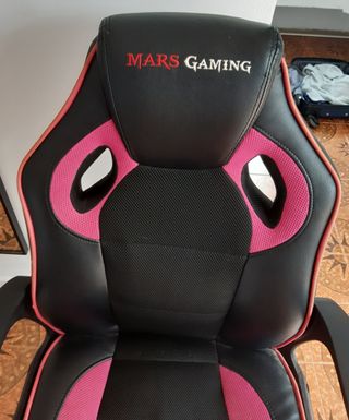 Silla Mars Gaming   Negra y Rosa