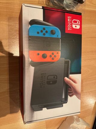 Nintendo Switch Negra Completa