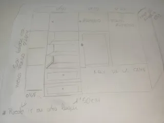 Dormitorio juvenil completo