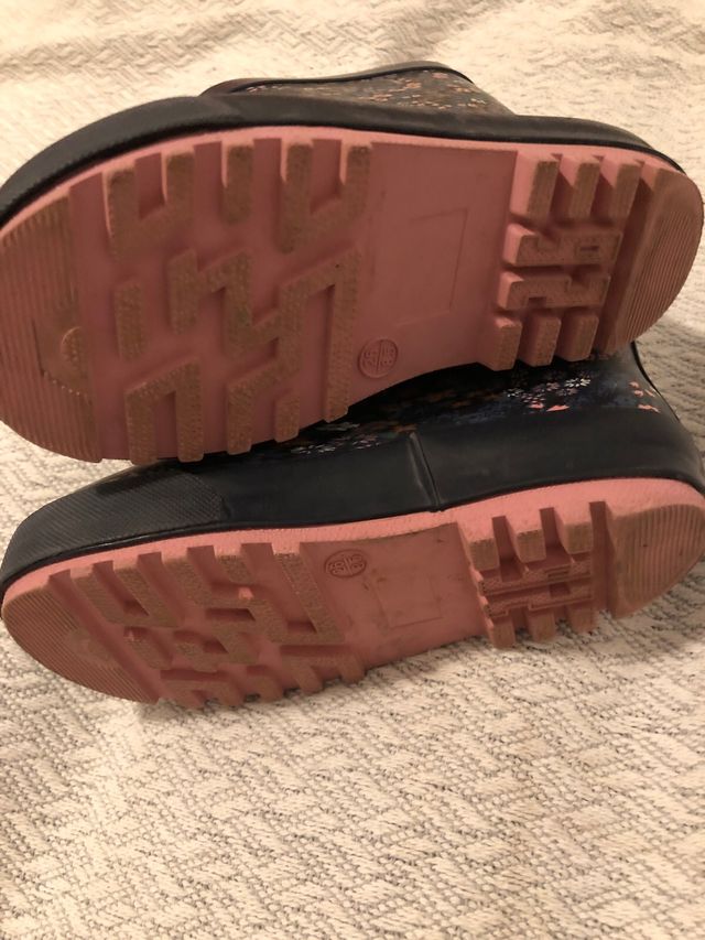 Botas de agua niña florales H&M